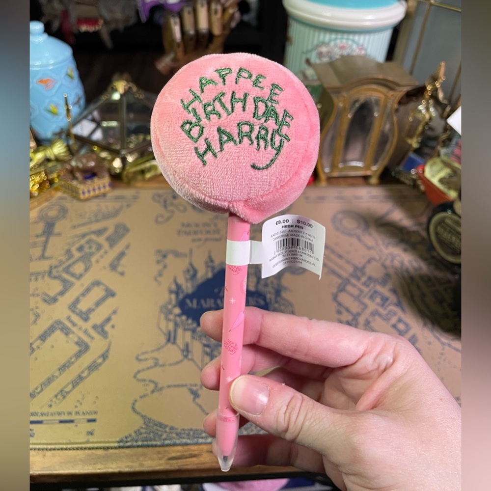 Harry Potter birthday cake pen